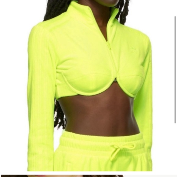 Jeremy Scott x Adidas  cropped track jacket - Picture 7 of 7